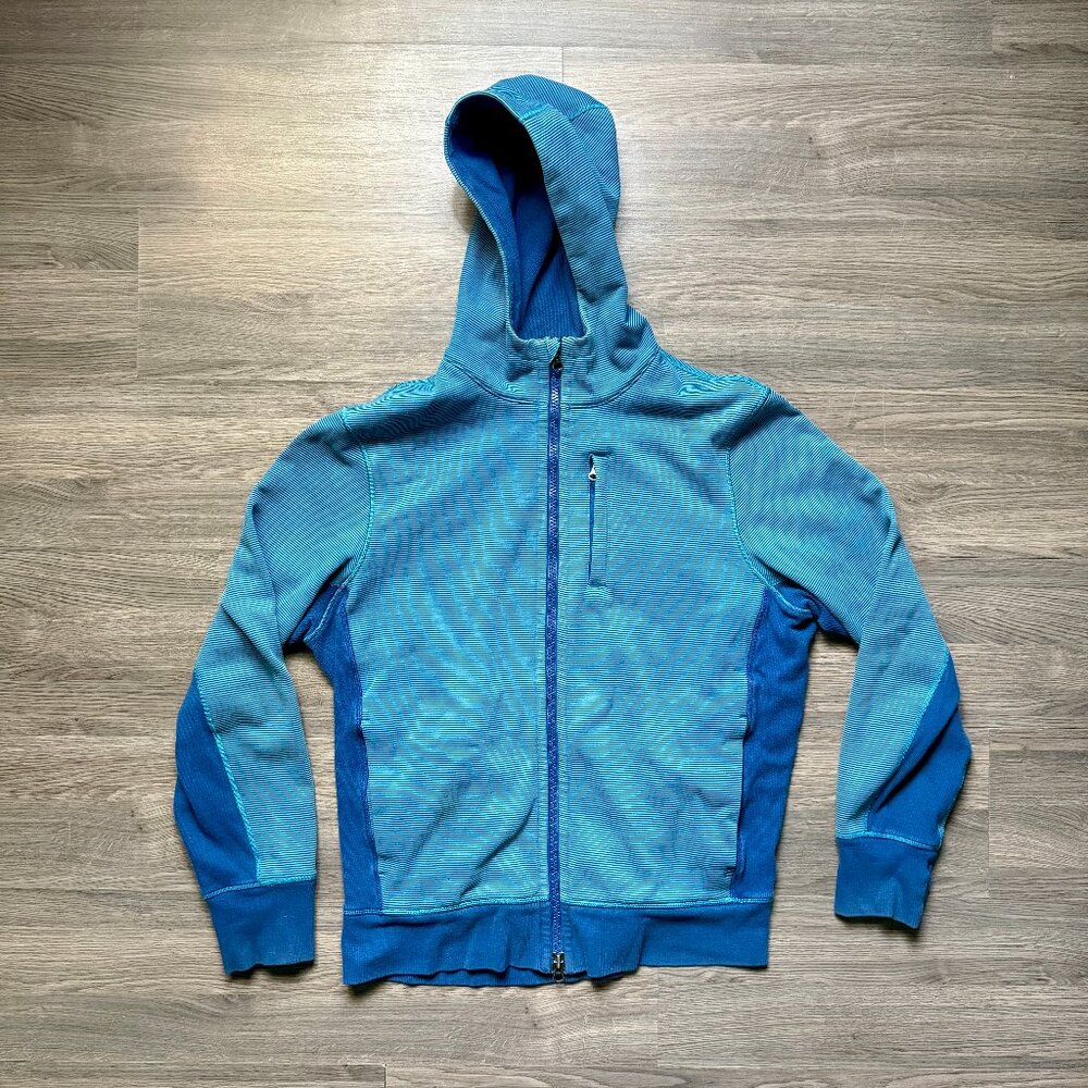 Lululemon Men's Athletic Heaveywight Full Zip Hoodie - Blue